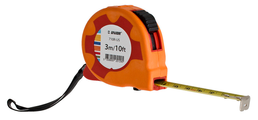 Ruban à mesurer Unior 710r-us 3m 10ft