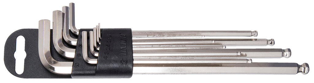 Jeu de clés hexagonales à extrémité sphérique Unior Tools 220 3slph-us long 9 pcs.