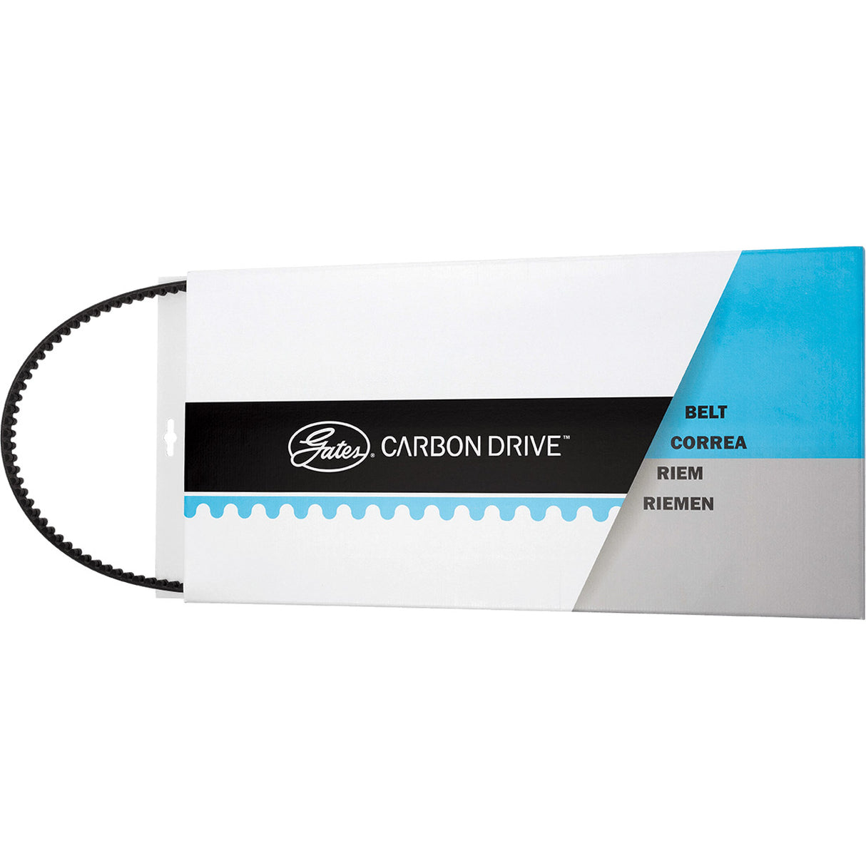 Gates courroie d'entraînement cdc carbon drive 137t 1507x12mm noir