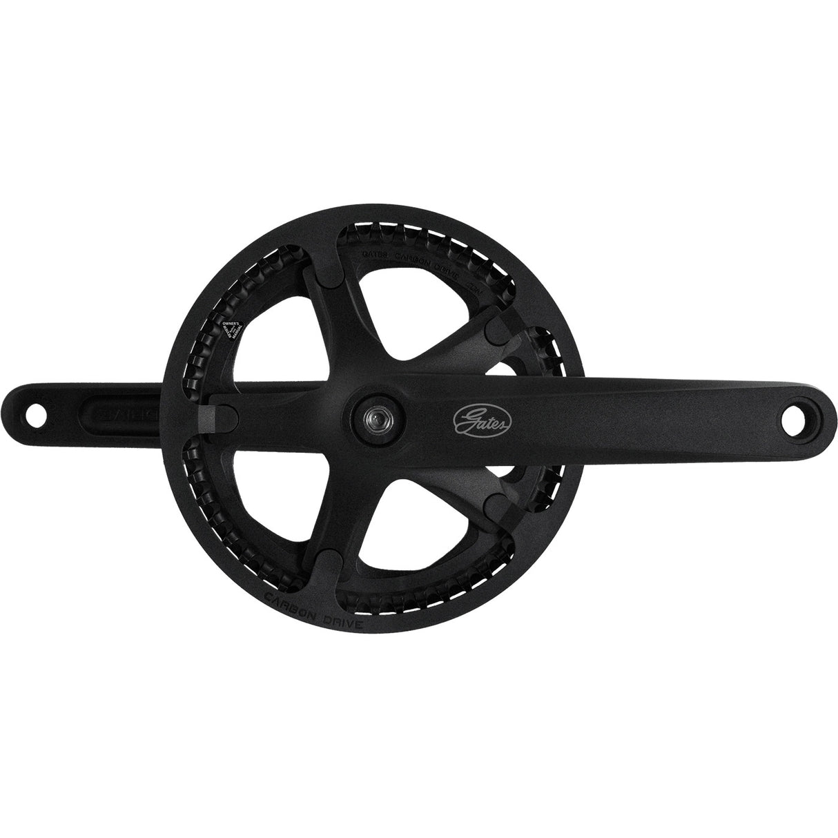 Pédalier Gates CDN S150 50t 175mm bord de protection PVC noir