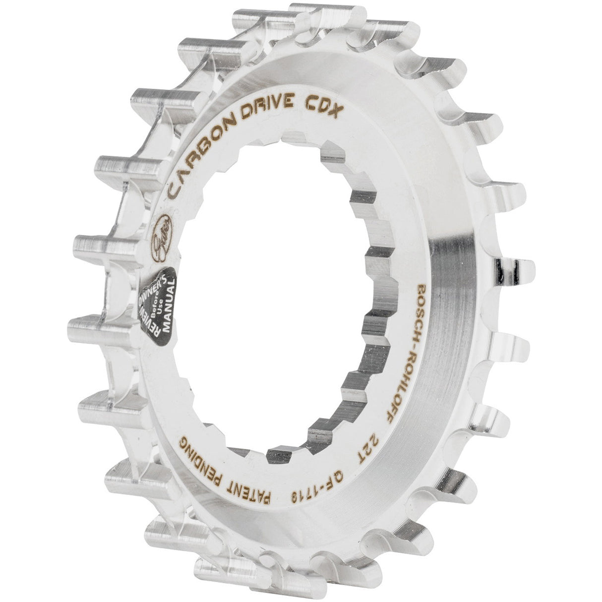 Pignon avant portails carbone drive cdx bosch rohloff