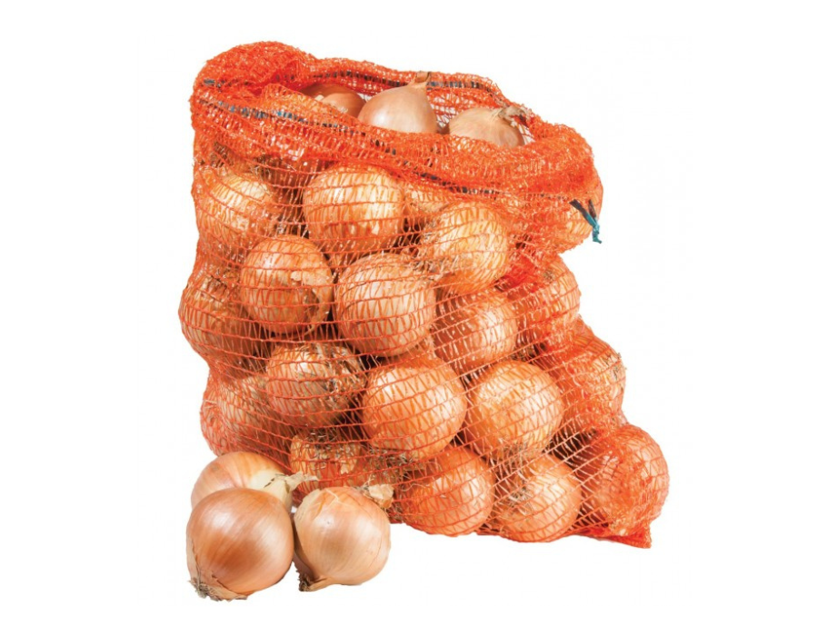 Sacs de conservation guirlande pour oignons - 3 pcs