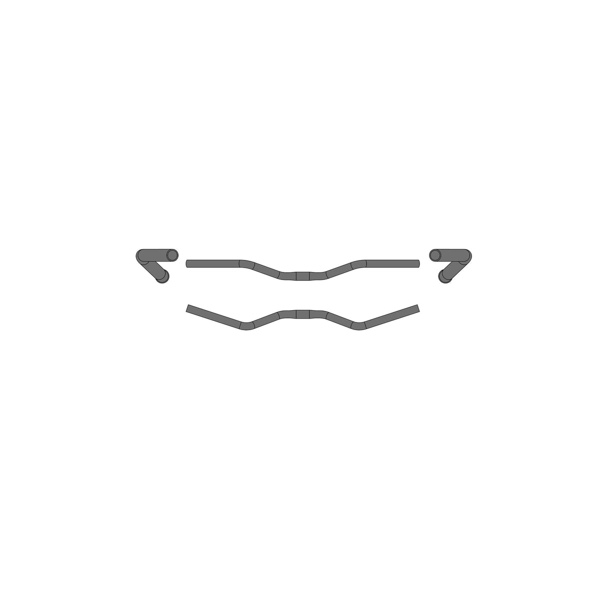 Ergotec Direering M-Bar M 25,4 Mas-NB noir