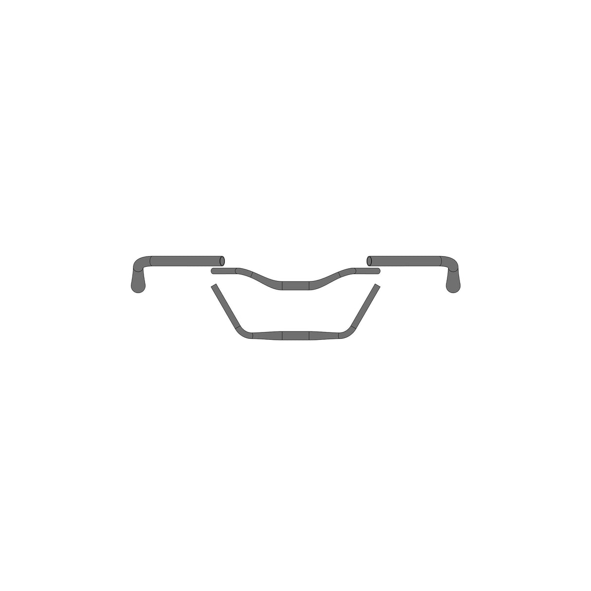 Ergotec Steering Moon Cruiser Ø31,8 x 610 mm - noir