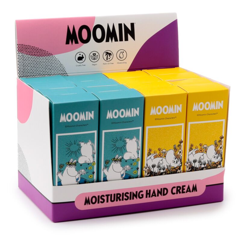 Crème mains hydratante Moomin 75ml - fraise et orange