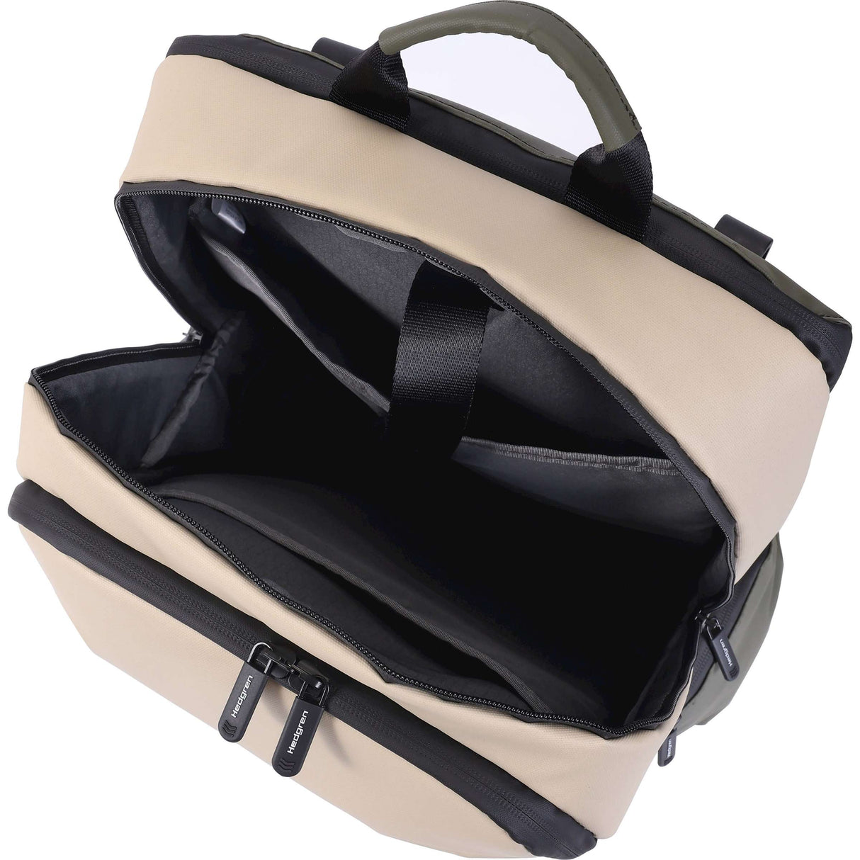 HEDGREN VOLOGE VOILLE VOIX SACKPACK 15.6L OLIVE BEIGE