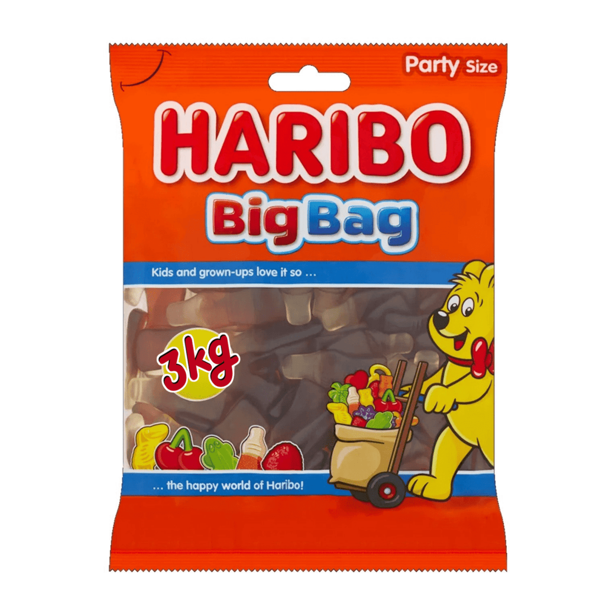 Haribo happy cola grandes bouteilles (3kg)