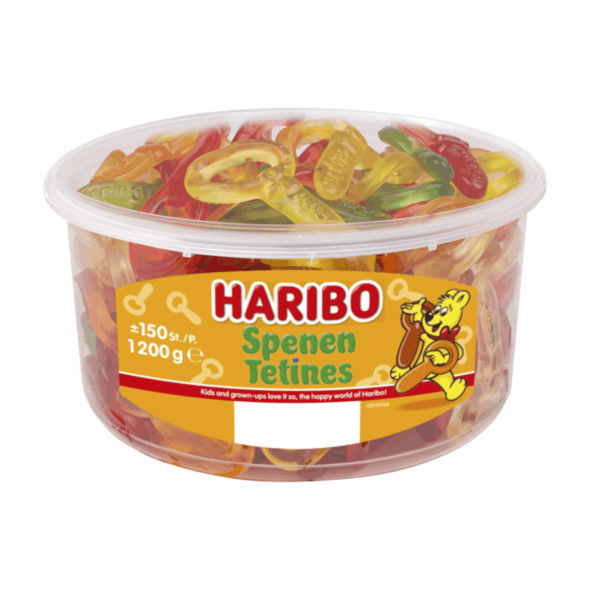 Tétines Haribo (150 pièces)