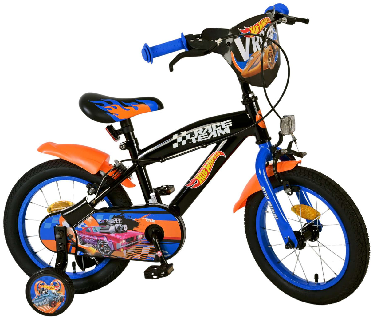 Hot Wheels Children's Bicycle - Boys - 14 pouces - Black - deux freins à main