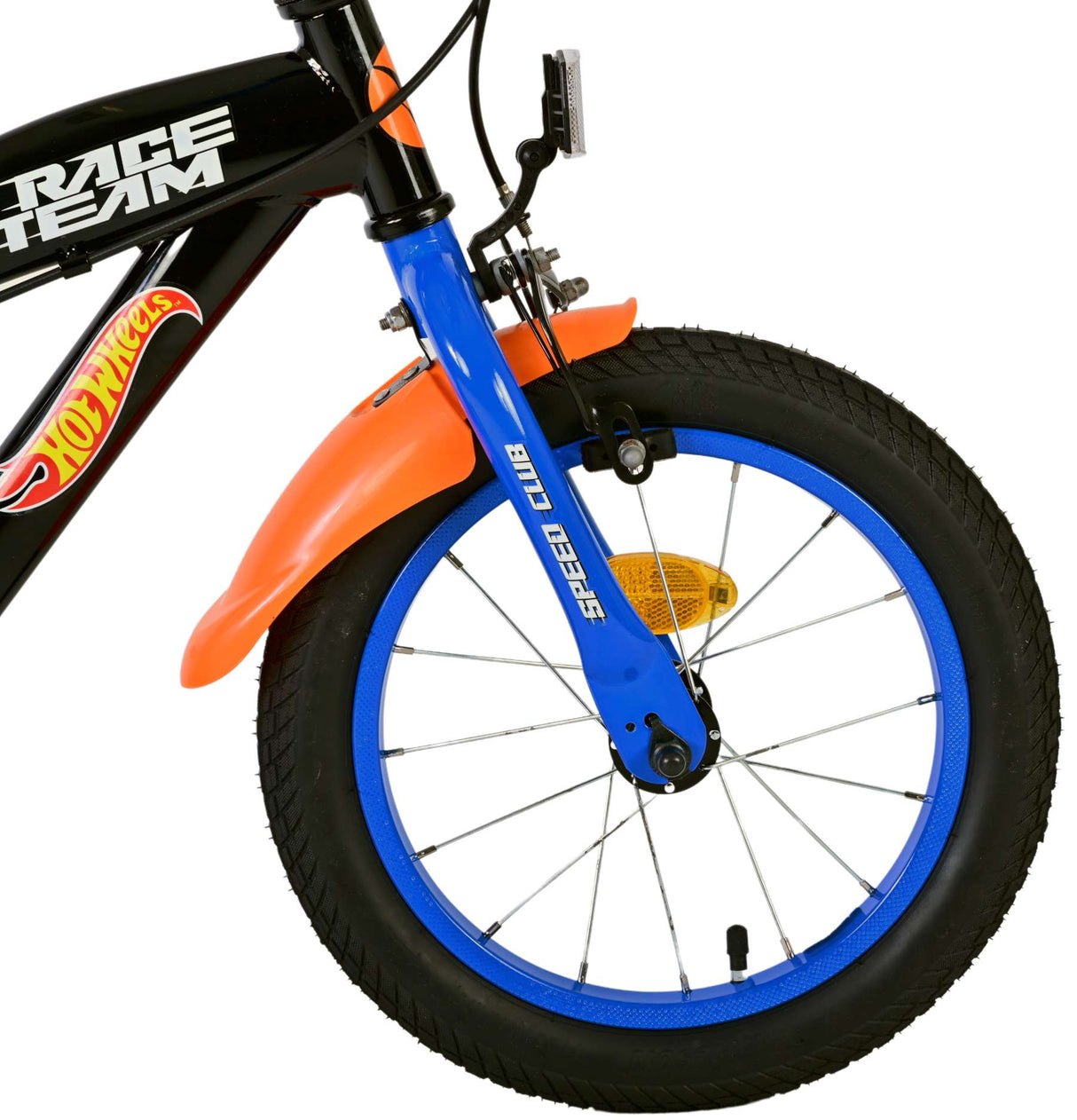 Hot Wheels Children's Bicycle - Boys - 14 pouces - Black - deux freins à main