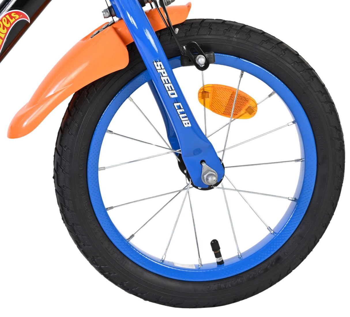 Vélo pour enfants Heiße Räder Hot Wheels - garçons - 14 pouces - noir - deux freins à main