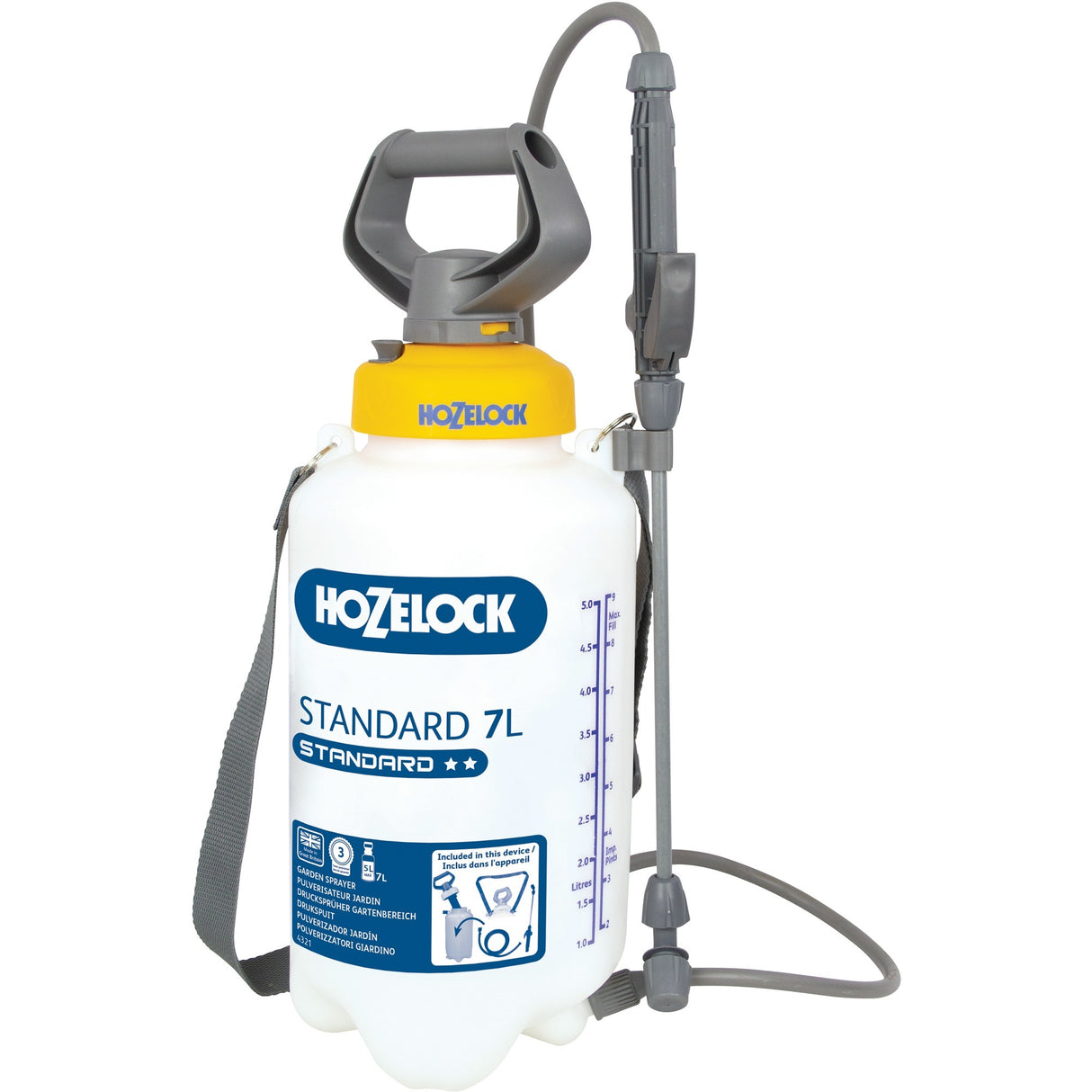 Hozelock Standard 7 litres de pulvérisateur d'impression