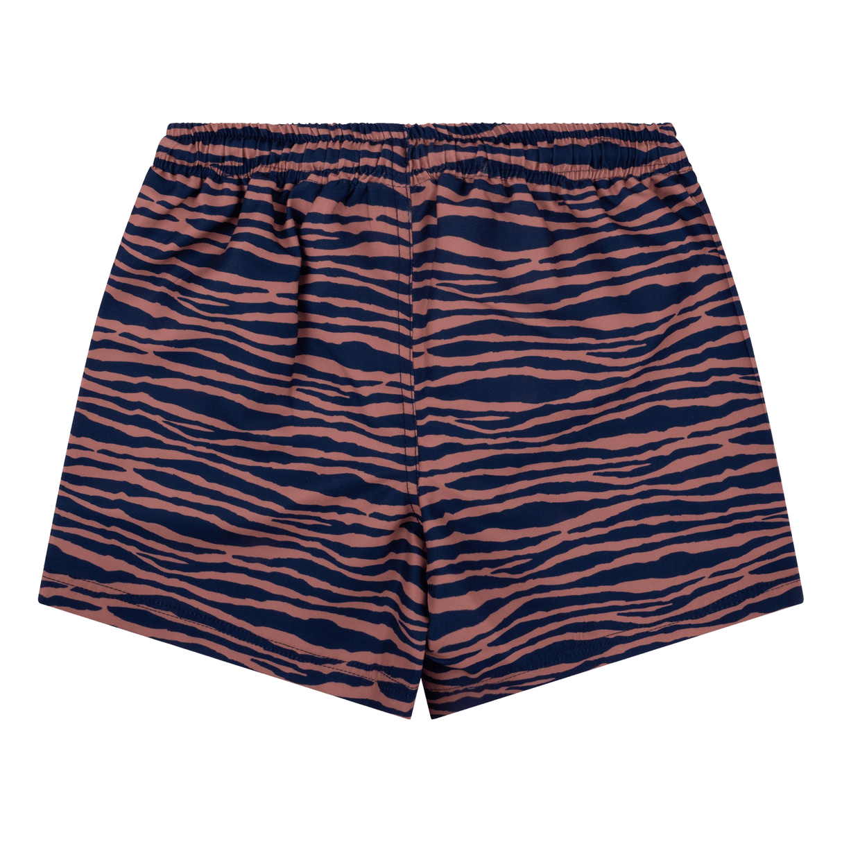Rayures vibrantes | maillot de bain anti UV bleu orange garçon