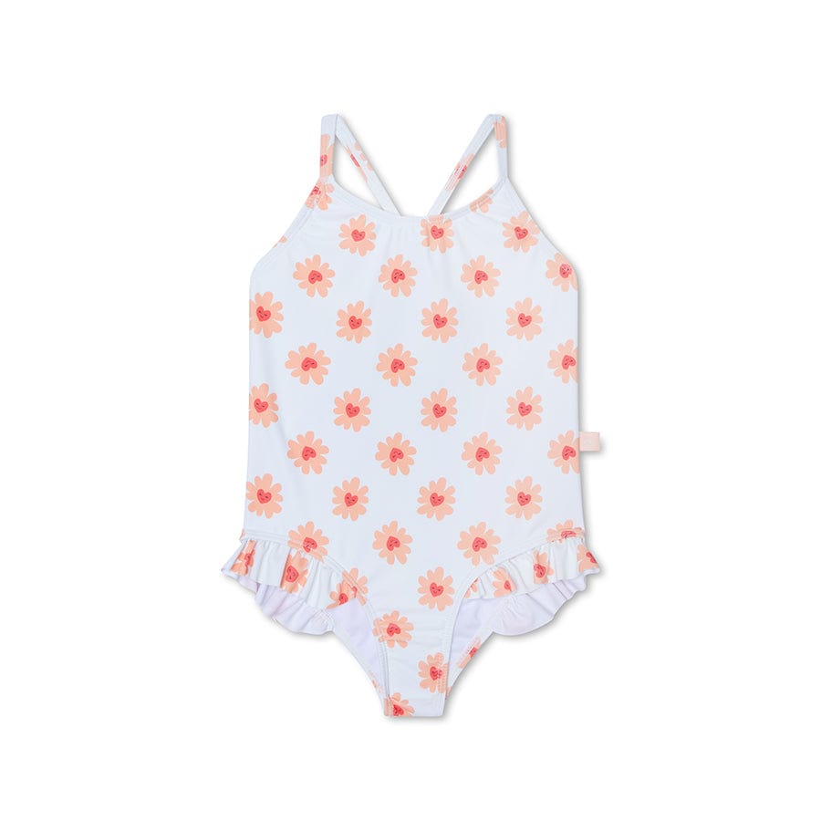 Amour floral | maillot de bain anti-UV fille multicolore