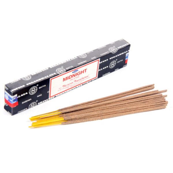 Minuit - bâtons d'encens satya nag champa