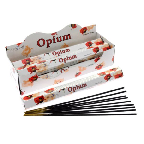 37106 opium - bâtons d'encens hexagonaux de qualité supérieure Stamford