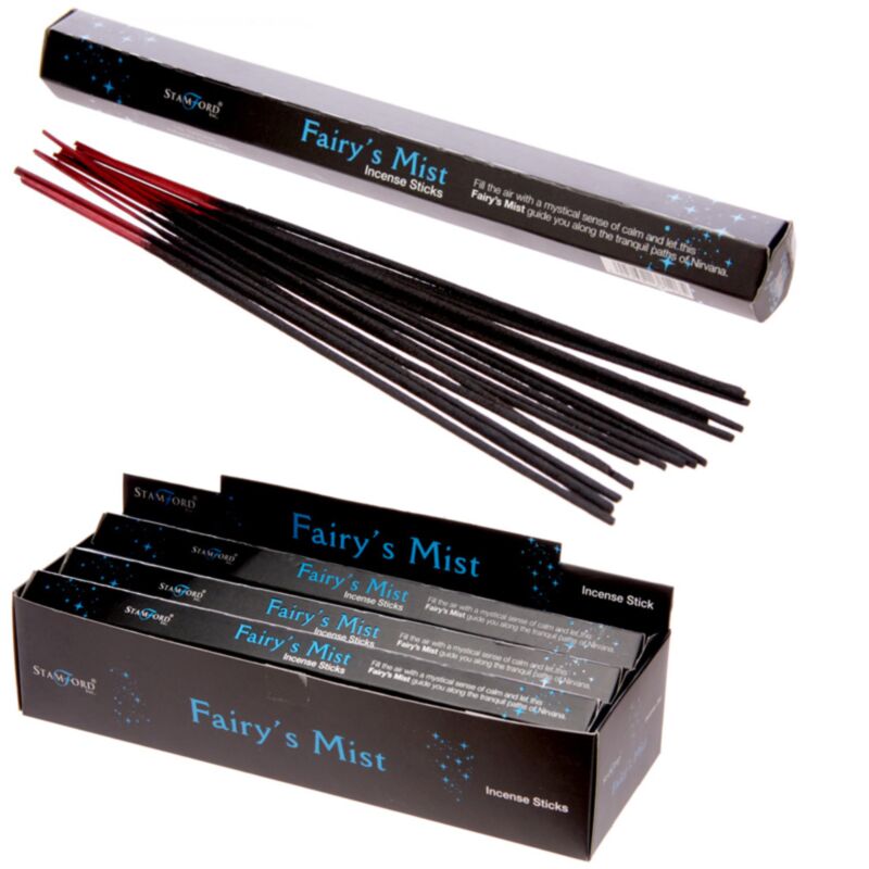 37126 brume féerique - bâtons d'encens noir stamford