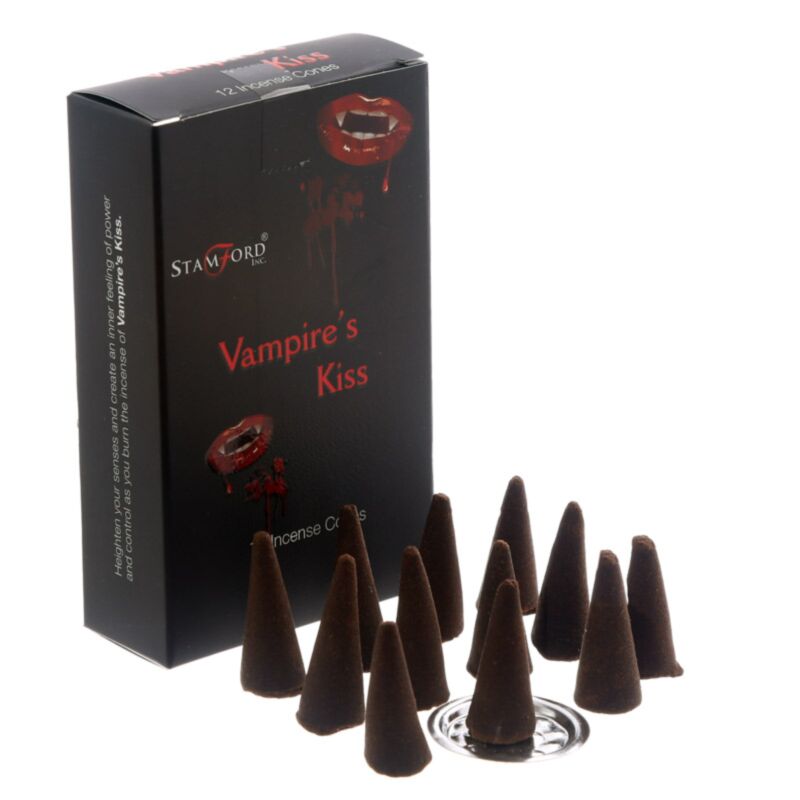 Vampire Kiss 37177 - Cônes d'encens Stamford Noir