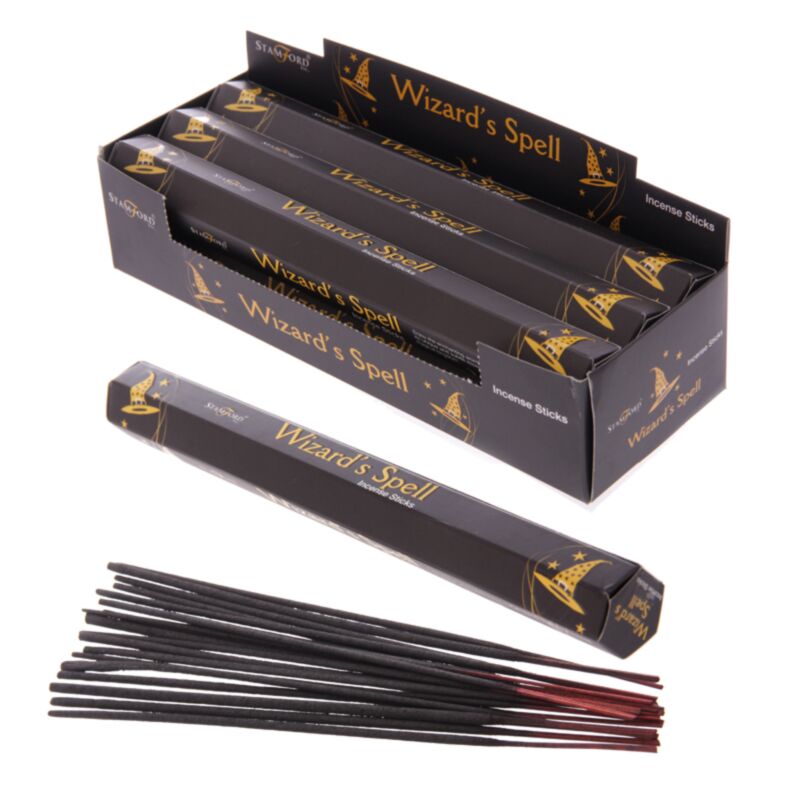 37132 sort de magicien - bâtons d'encens noir stamford