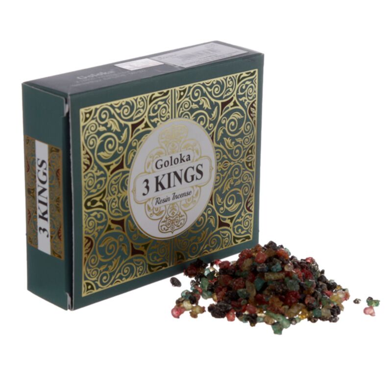 Trois Rois 30g - résine de granulés d'encens goloka