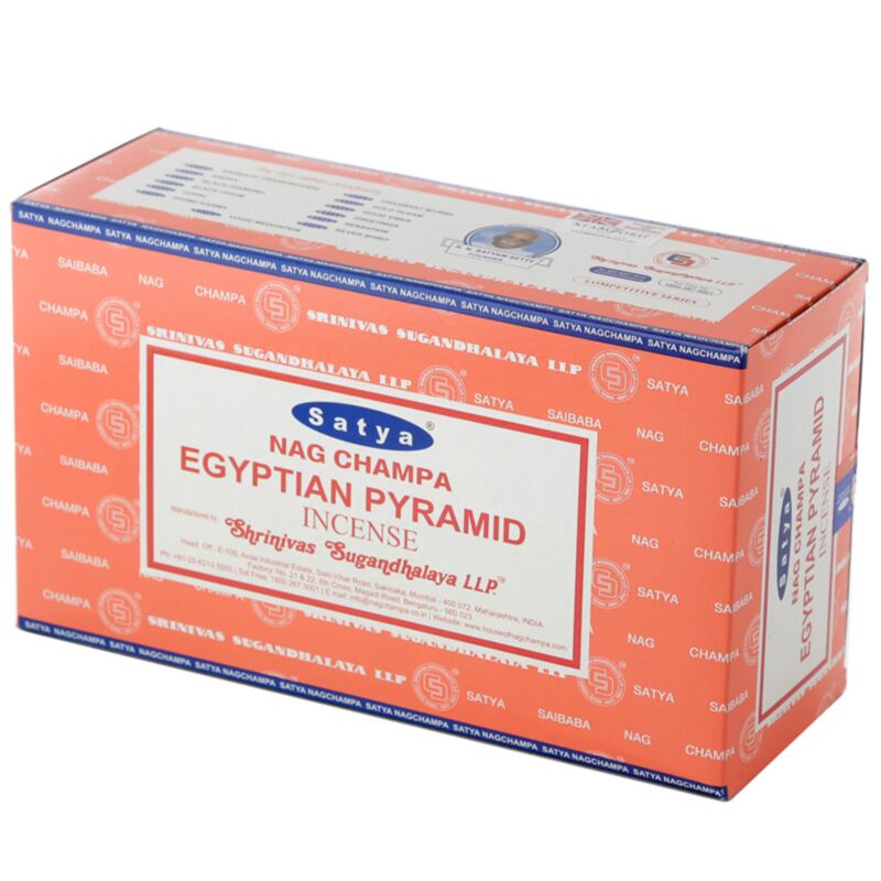 01350 Pyramide égyptienne - bâtons d'encens satya nag champa