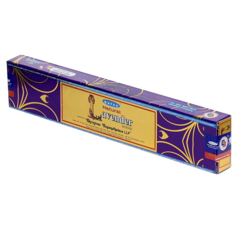 01444 lavande naturelle - bâtons d'encens satya nag champa