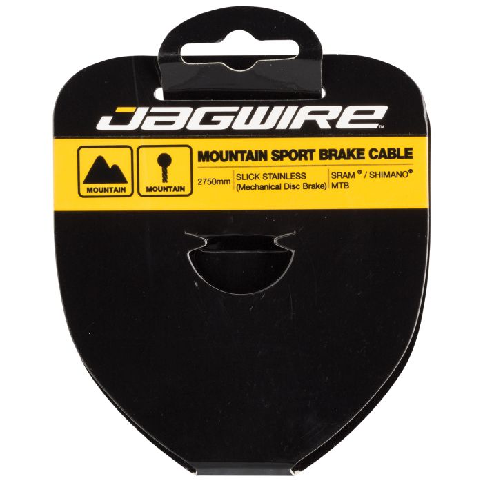 Câble de frein de montagne Jagwire - sport slick inoxydable - 1,5x2750mm - sram shimano