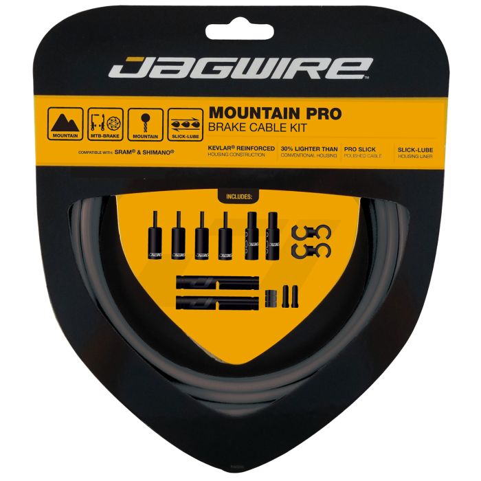 Kit de frein Jagwire mountain pro - gris glace