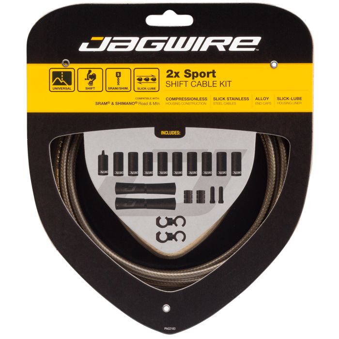 Jagwire 2x ensemble de changement de vitesse sport