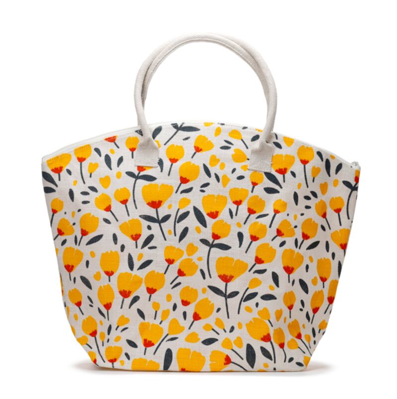 Sac de plage en jute Buttercup Pick of the Bunch