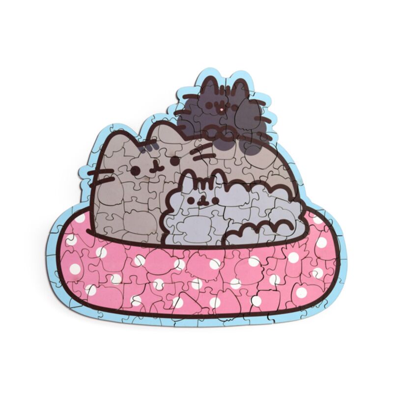 Puzzle 130 pièces Pusheen le noyau du chat