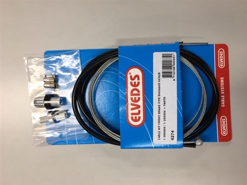 Elvedes pour câble de frein Nexus noir 6274