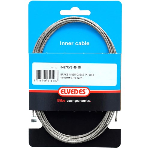 Elvedes câble intérieur de frein tonne 4 mètres 49 fils 6427rvs-49-4m