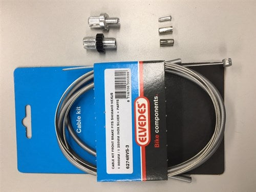 Câble de frein en V Elvedes Nexus argent acier inoxydable