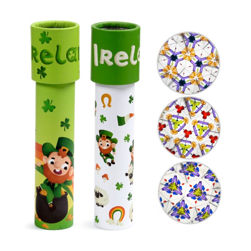Kaléidoscope irlandais de chance d'Irlande