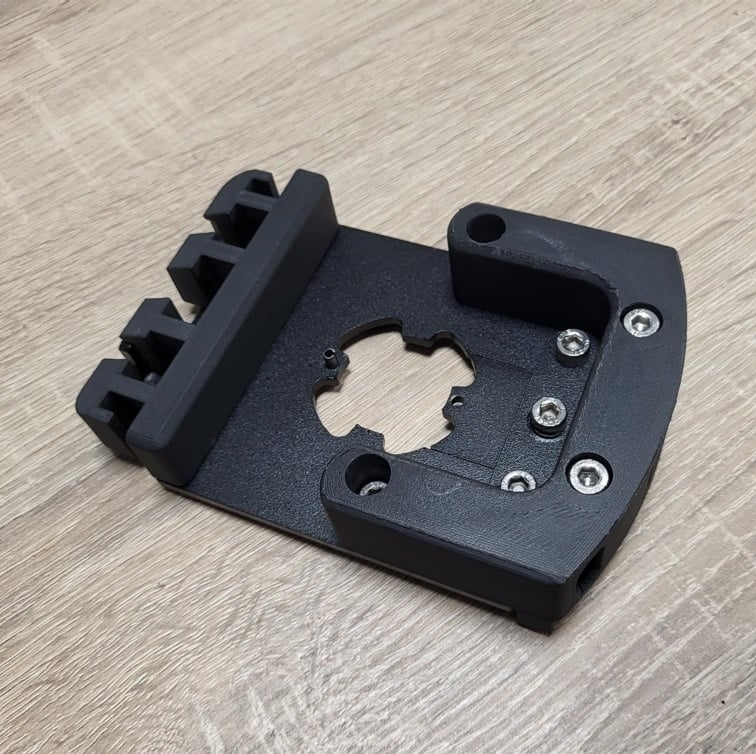 Support pneumatique Qibbel pour câbles ahs m le long de la fourche 1 1 8