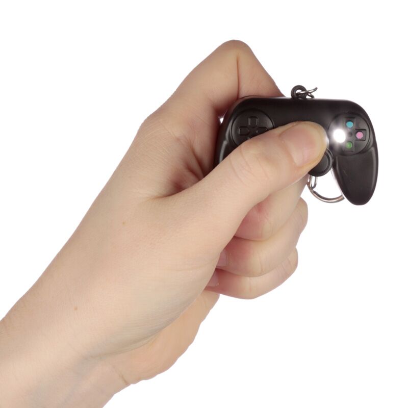 Jeu sur porte-clés sonore LED