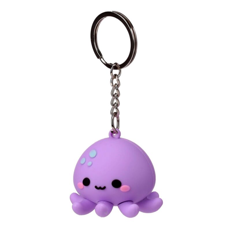 Wendy la pieuvre adoramals porte-clés PVC 3D