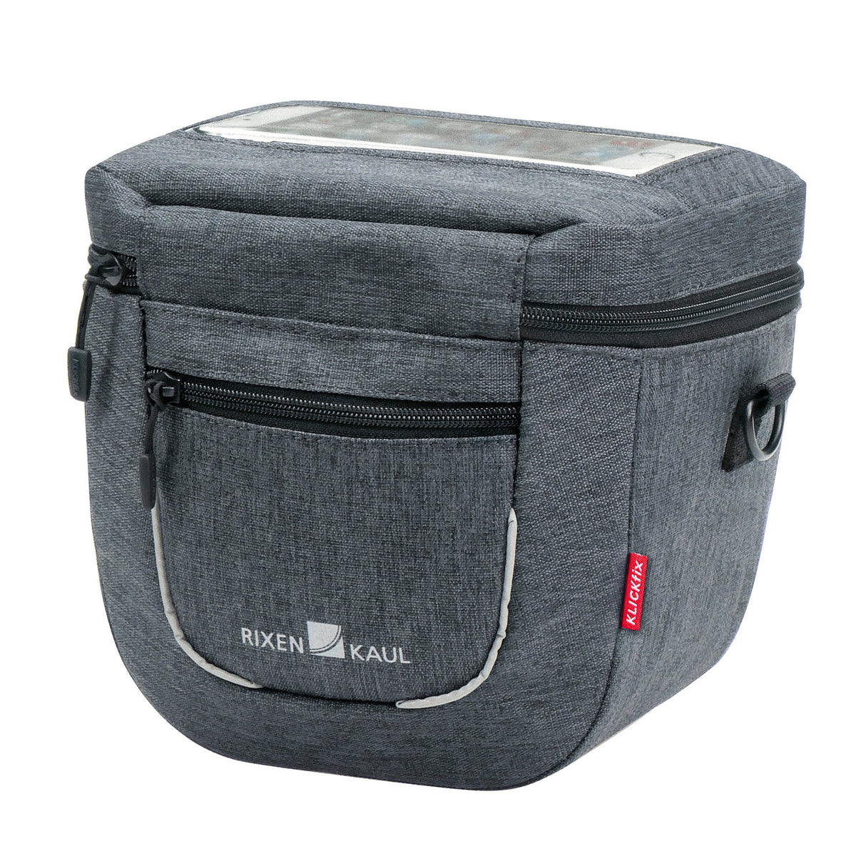 Sacoche de guidon Klickfix aventour compact city 3l gris