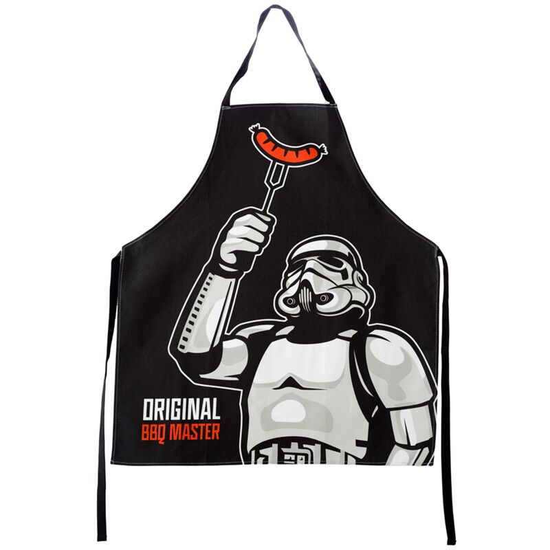 Tablier de cuisine - le maître original du barbecue à hot-dog stormtrooper
