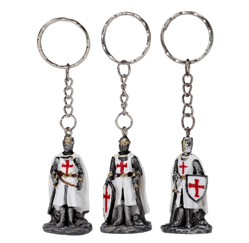 Porte-clés défenseur du chevalier de la croisade