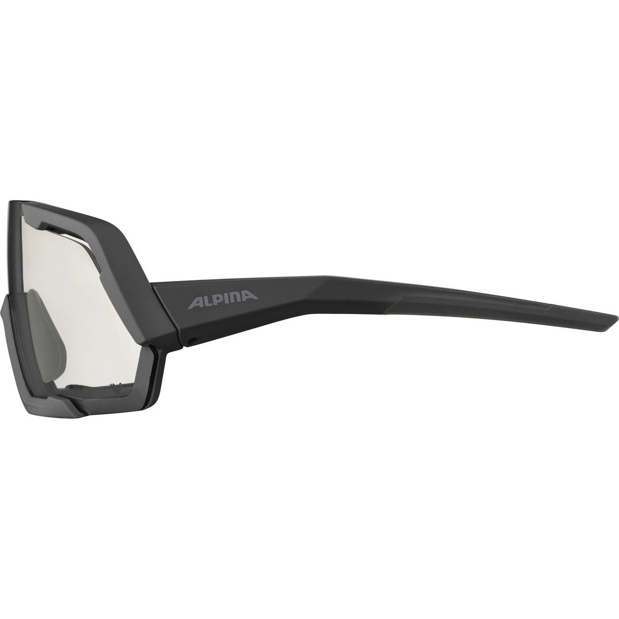 Alpina sports lunettes de sport rocket v noir mat