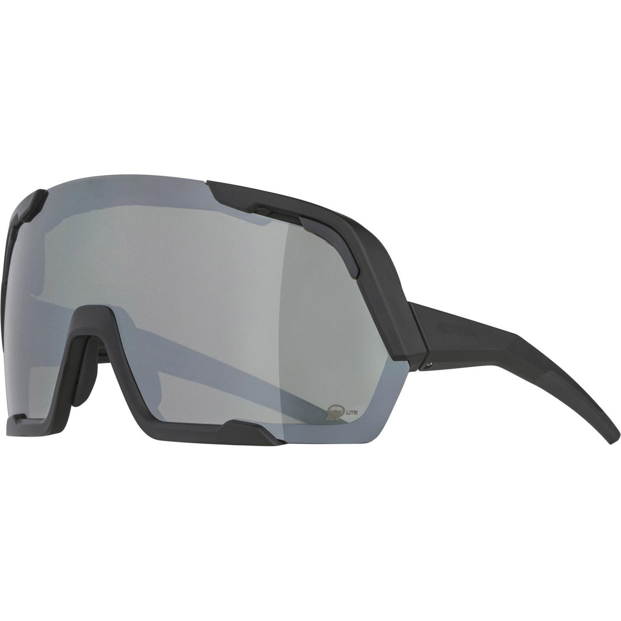 Alpina sports lunettes de sport rocket bold q-lite noir argent