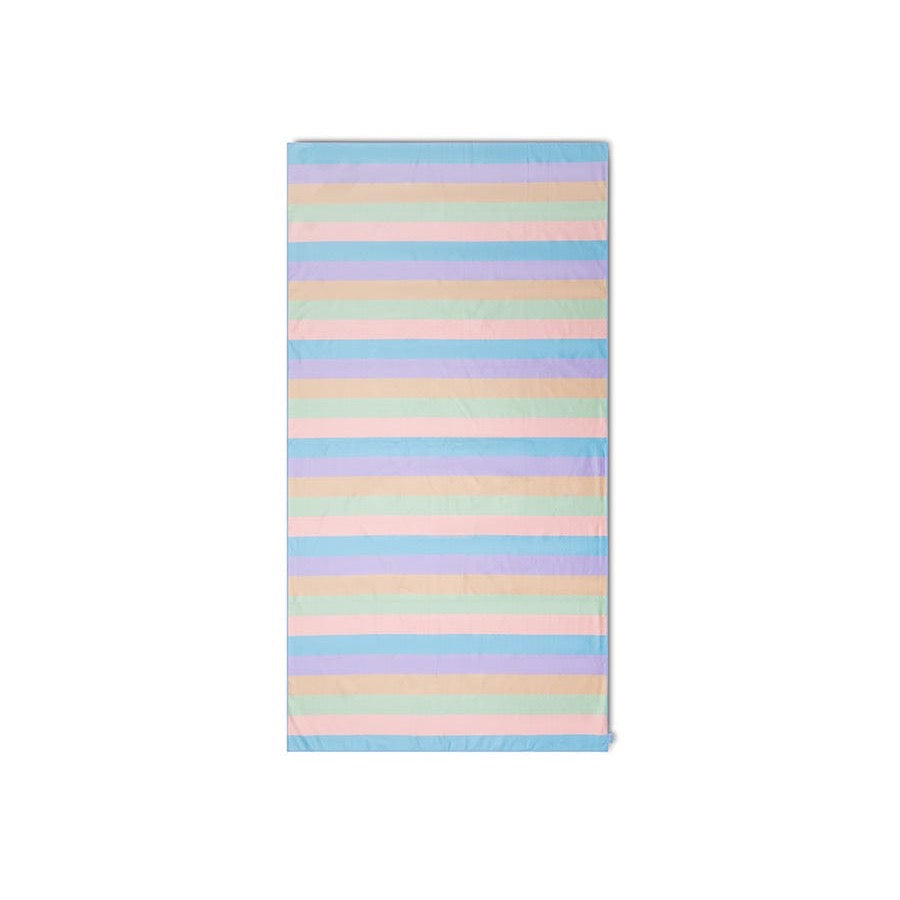 Ruée vers la couleur | serviette microfibre multicolore 170 x 90 cm