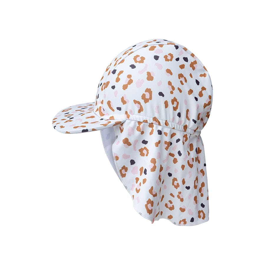 Léopard | casquette solaire UV kaki