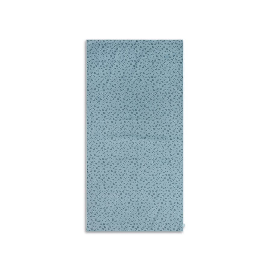 Léopard | serviette microfibre verte 180 x 90 cm