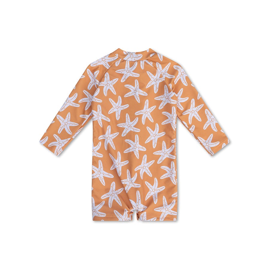 Étoile de mer | maillot de bain anti-UV orange pour garçons