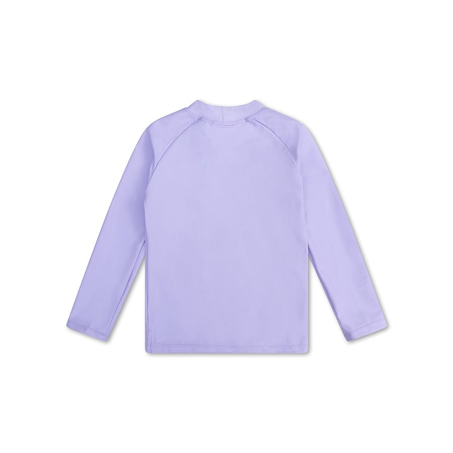 Tons purs | maillot de bain anti-UV lilas à manches longues