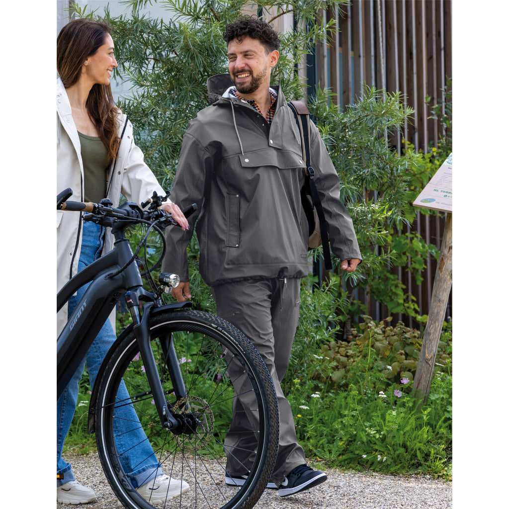 Mirage Raincoat Rouvade Close Close - Taille XL - Fabriqué à partir de polyester Soft Touch - Earl Gray