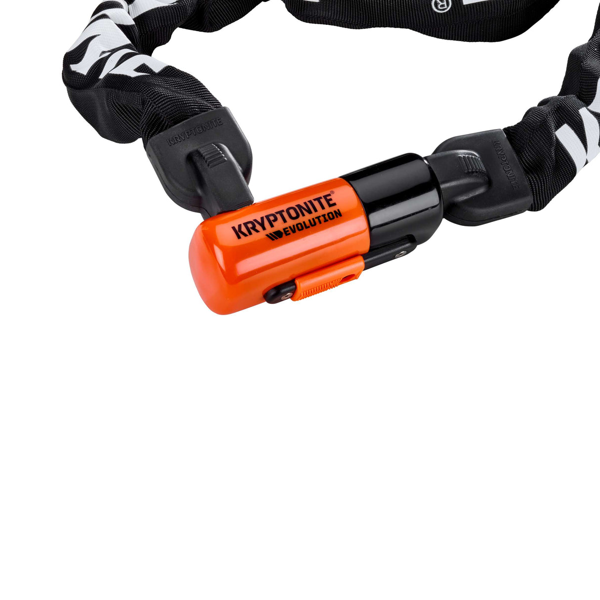 Chaîne Kryptonite Evolution 1012 avec cadenas intégré - Antivol à chaîne Art-3 pour vélo - Chaîne antivol pour vélo électrique - 120 cm - Acier - Noir